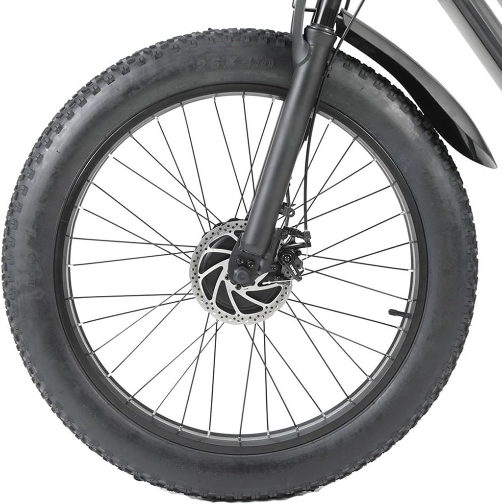 Cysum C01 - VTT Électrique Double Moteur 26" | 48V 20Ah | 80 km | Fat Bike – Vitesse max 25 km/h