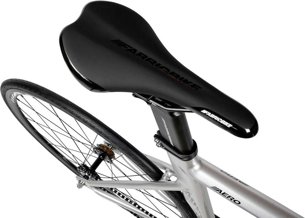 FabricBike Aero – Vélo Fixed Gear Fixie Cadre Aluminium Fourche Carbone 7.95 kg Roues 28''