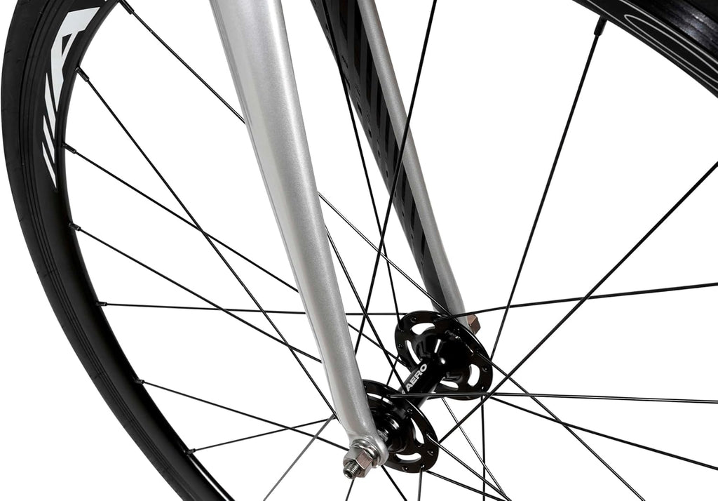 FabricBike Aero – Vélo Fixed Gear Fixie Cadre Aluminium Fourche Carbone 7.95 kg Roues 28''