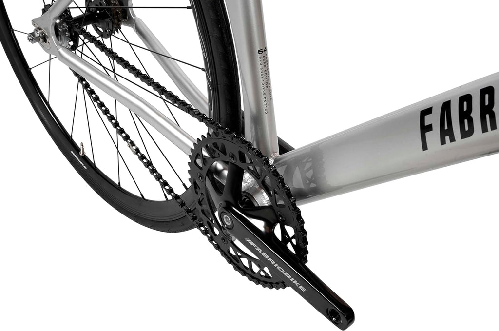 FabricBike Aero – Vélo Fixed Gear Fixie Cadre Aluminium Fourche Carbone 7.95 kg Roues 28''