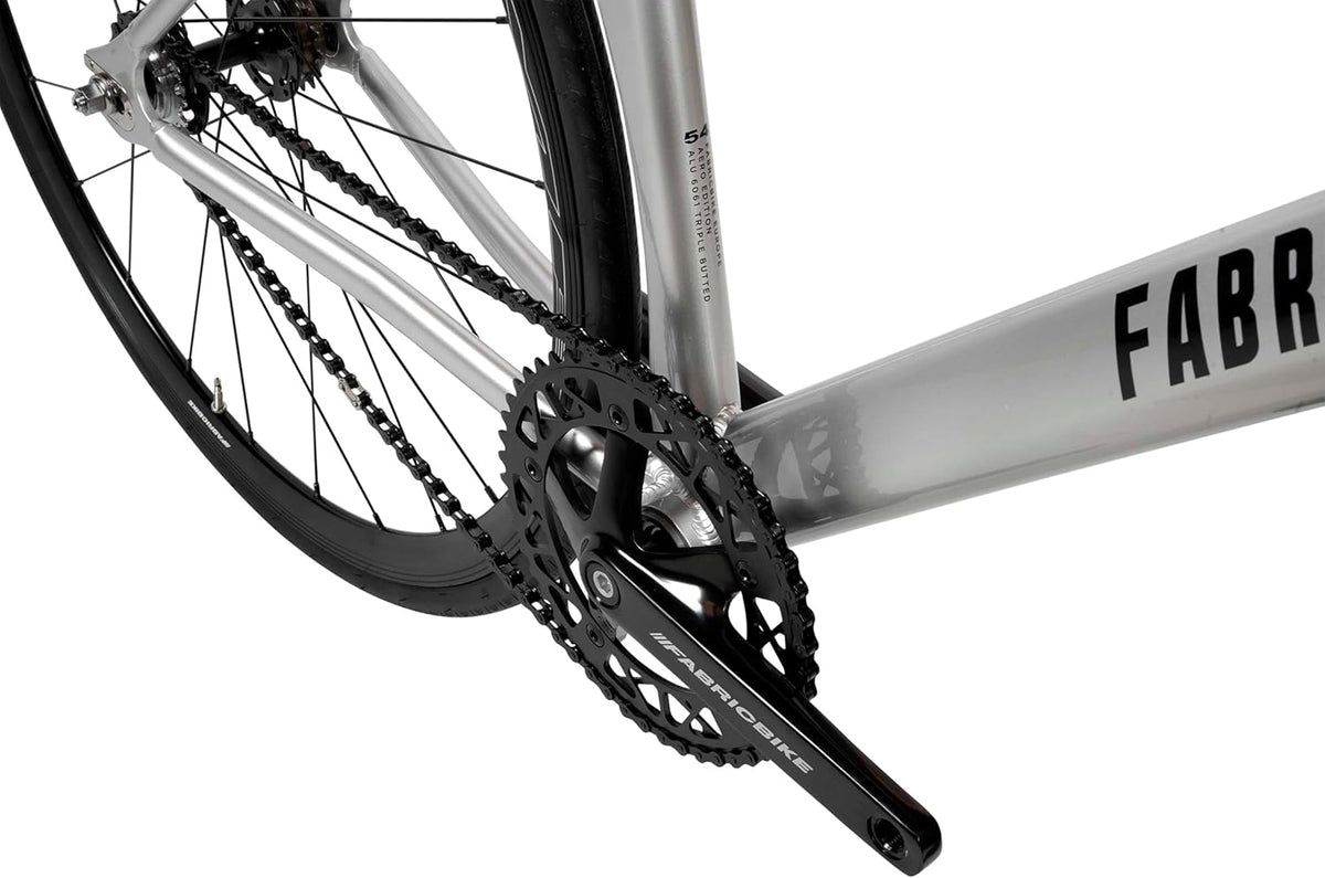 FabricBike Aero – Vélo Fixed Gear Fixie Cadre Aluminium Fourche Carbone 7.95 kg Roues 28''