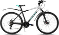 HH HILAND VTT Aluminium – 18 Vitesses, Fourche Suspendue, Freins Disque, Roues 26''/27.5''/29''