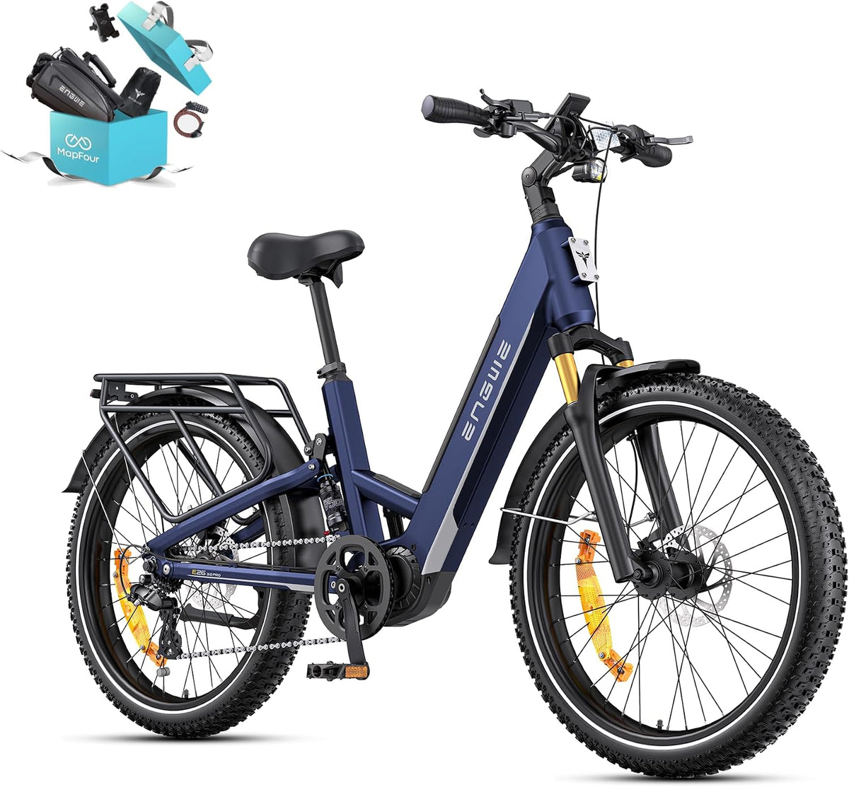 ENGWE E26 3.0 Pro - VTT Électrique Moteur Central 100 Nm | 135 km | 48V 15Ah – Vitesse max 25 km/h